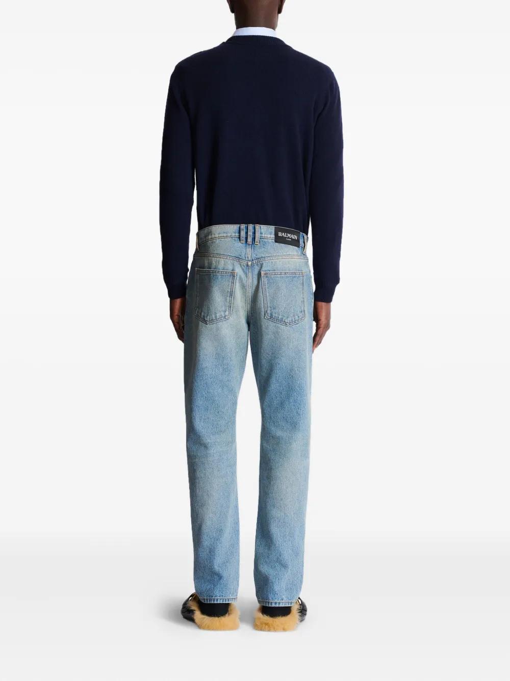 BALMAIN Straight Leg Jeans for Men