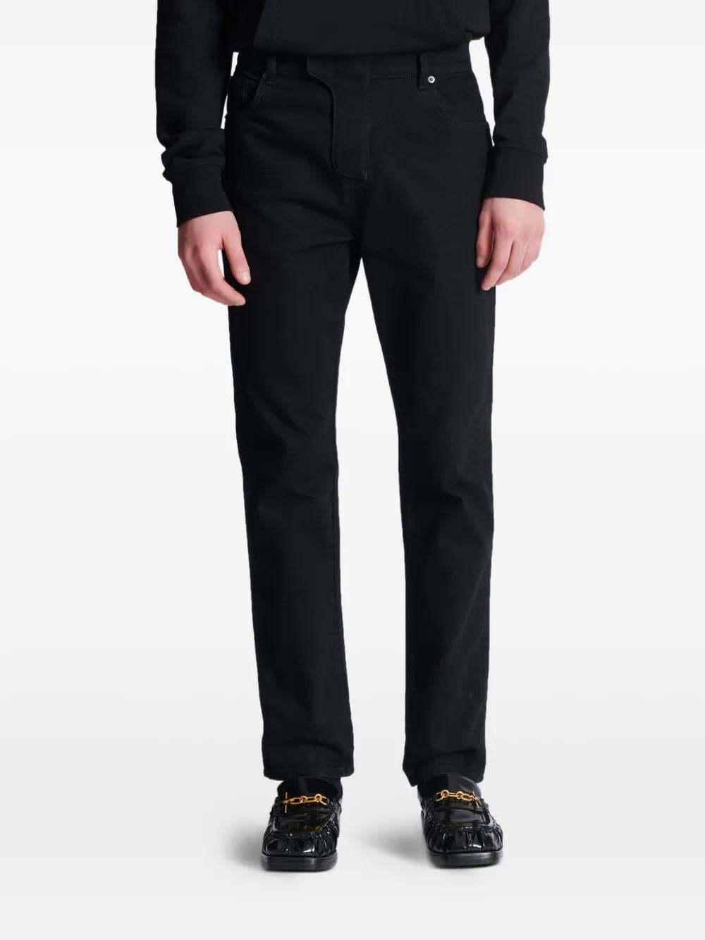 BALMAIN Men's Denim Jeans - FW25 Collection