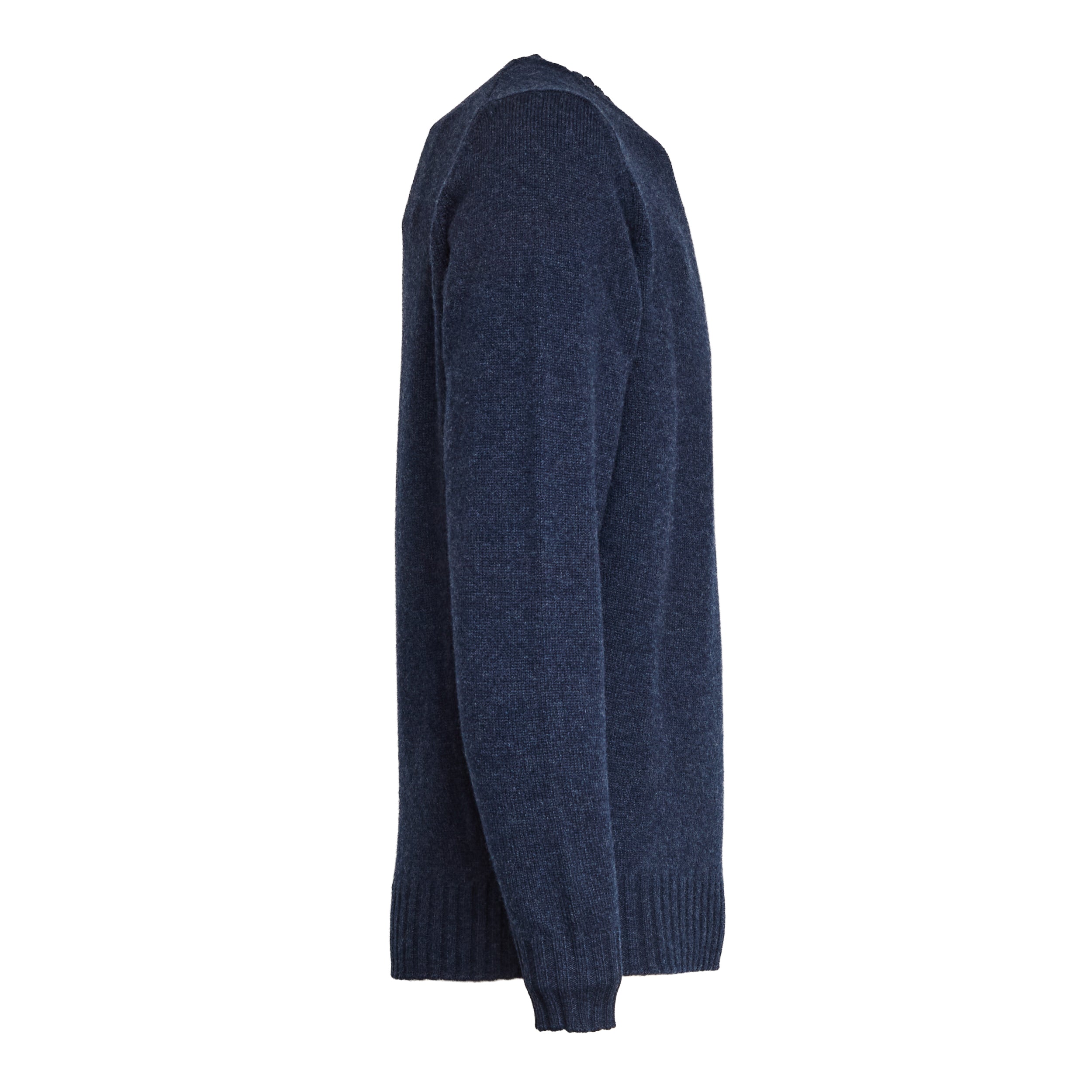 FILIPPO DE LAURENTIIS Crew Neck Wool-Cashmere Sweater for Men