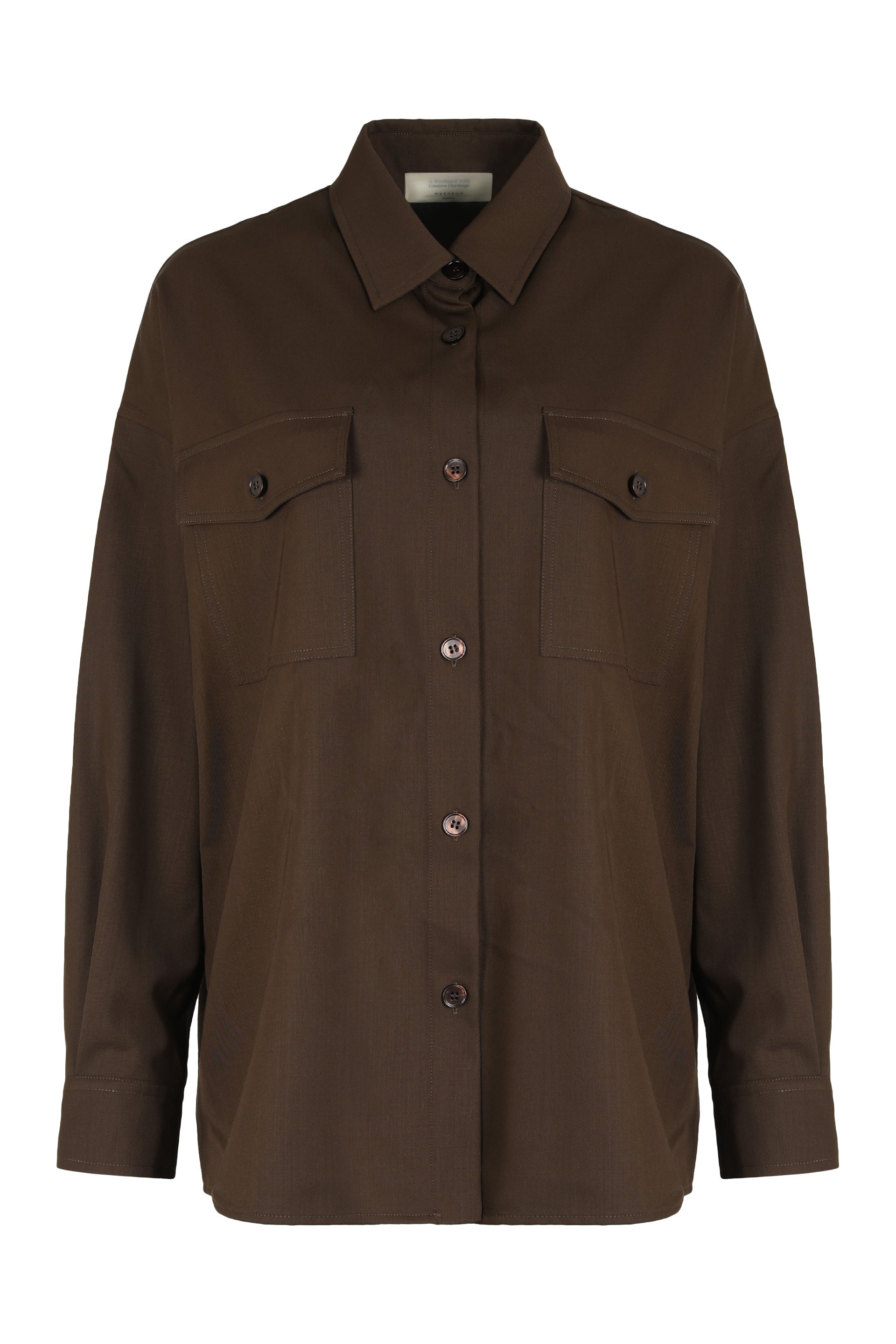 WEEKEND MAX MARA Elegant Linen Shirt for Women - FW25