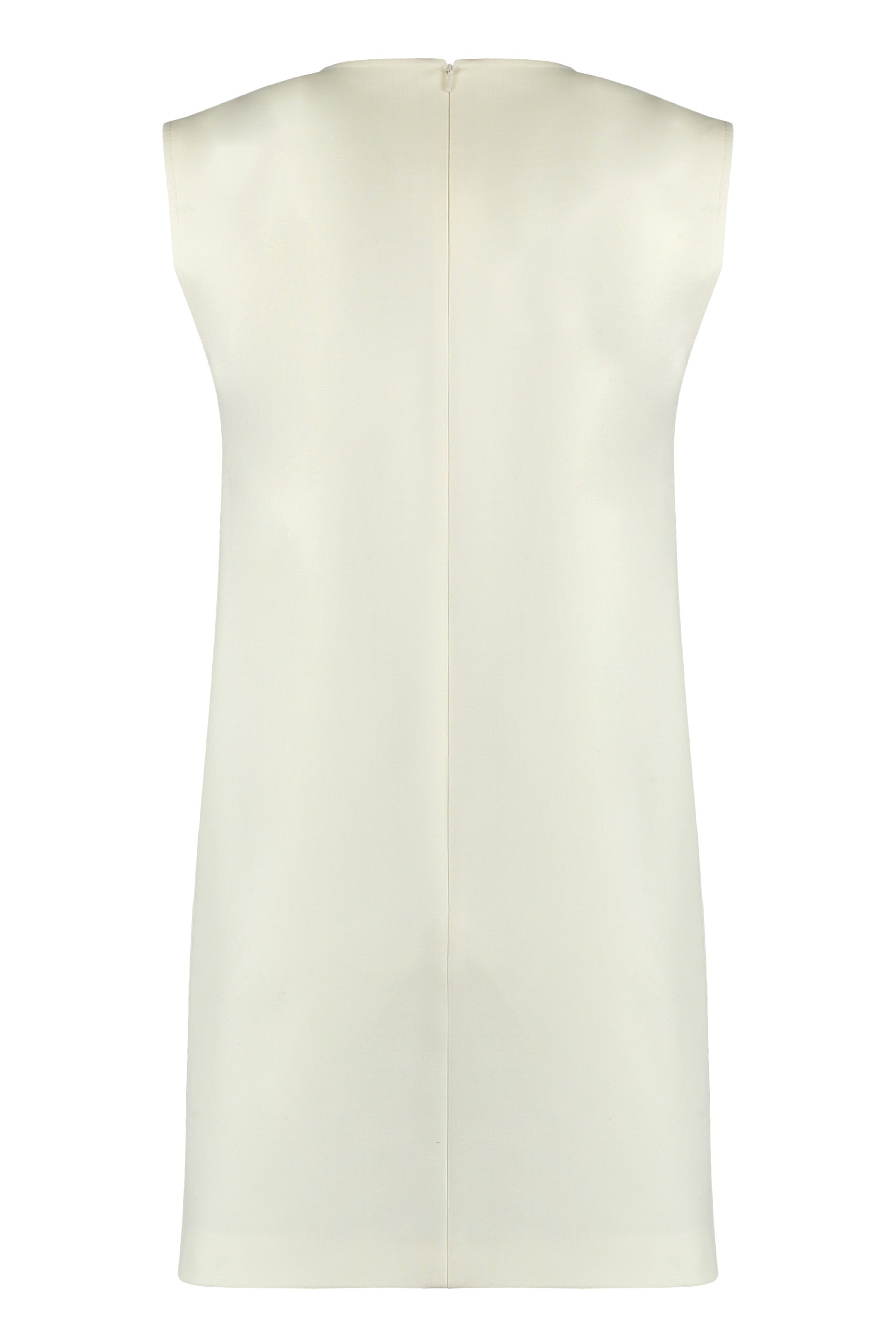 MAX MARA Wool Dress with Straight Cut for Women