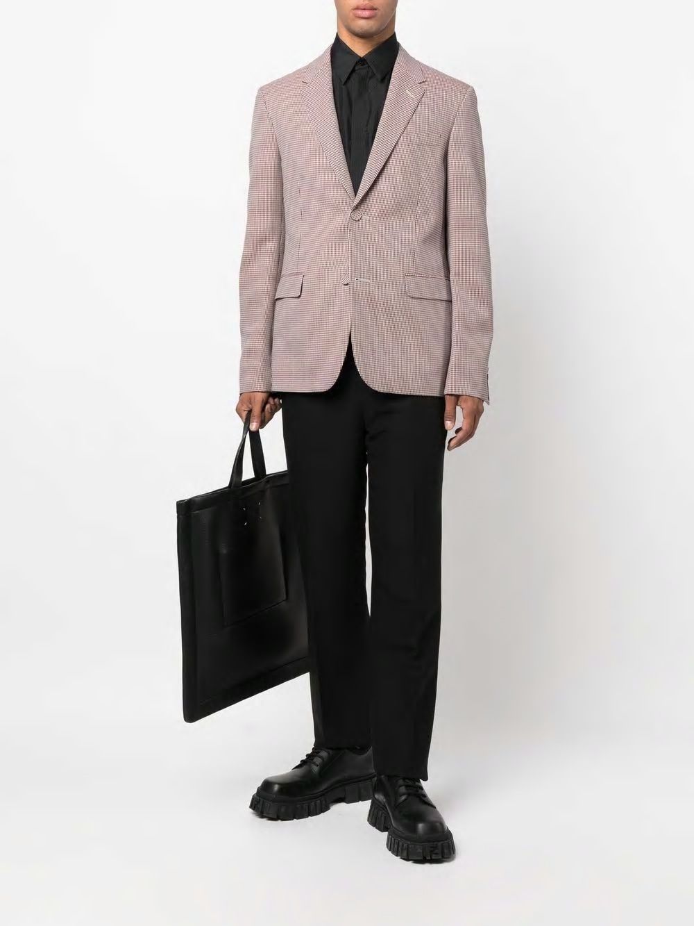 FENDI Classic Houndstooth Jacket for Men - FW23