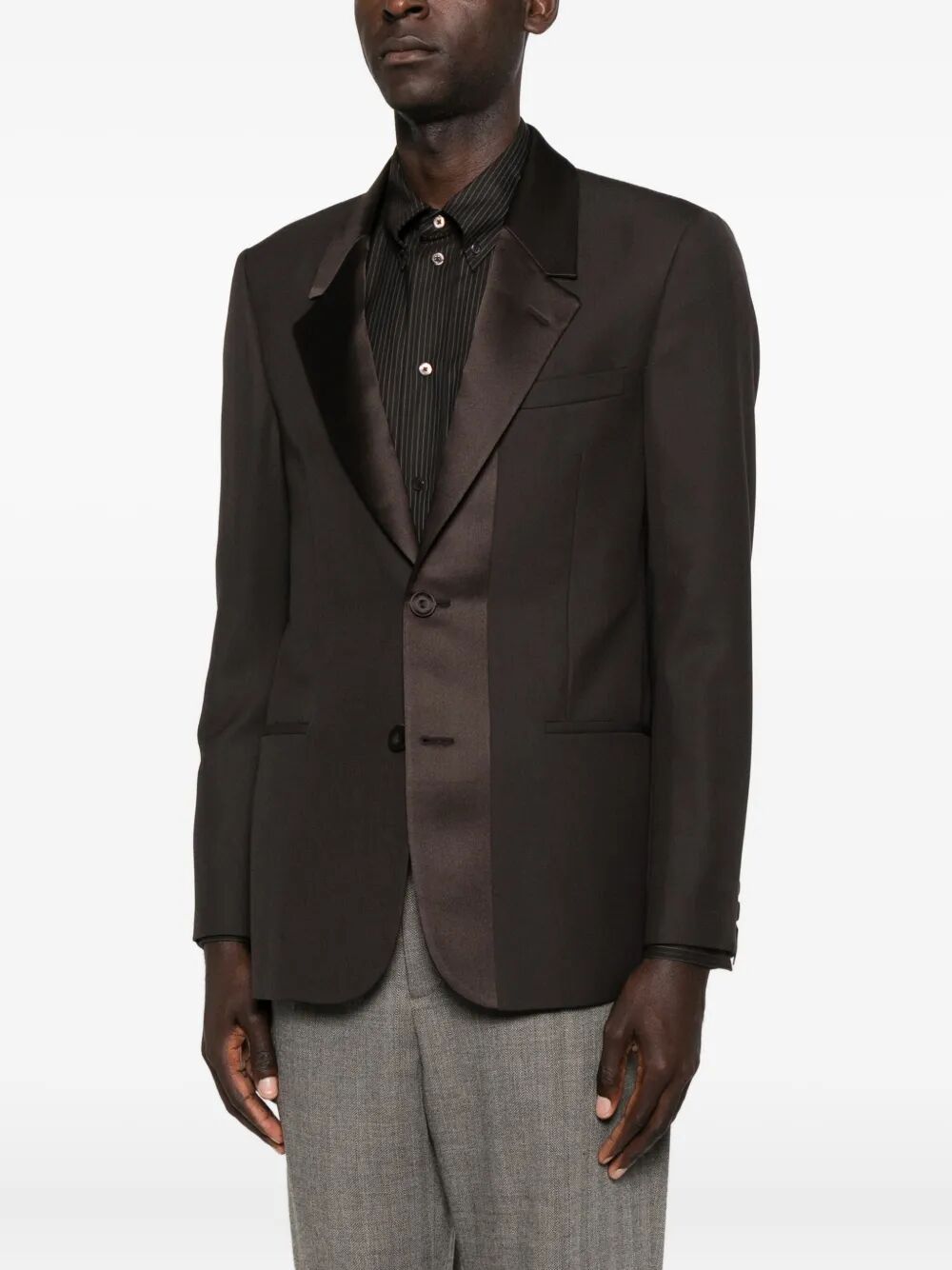 FENDI Gabardine Blazer for Men - FW25 Collection