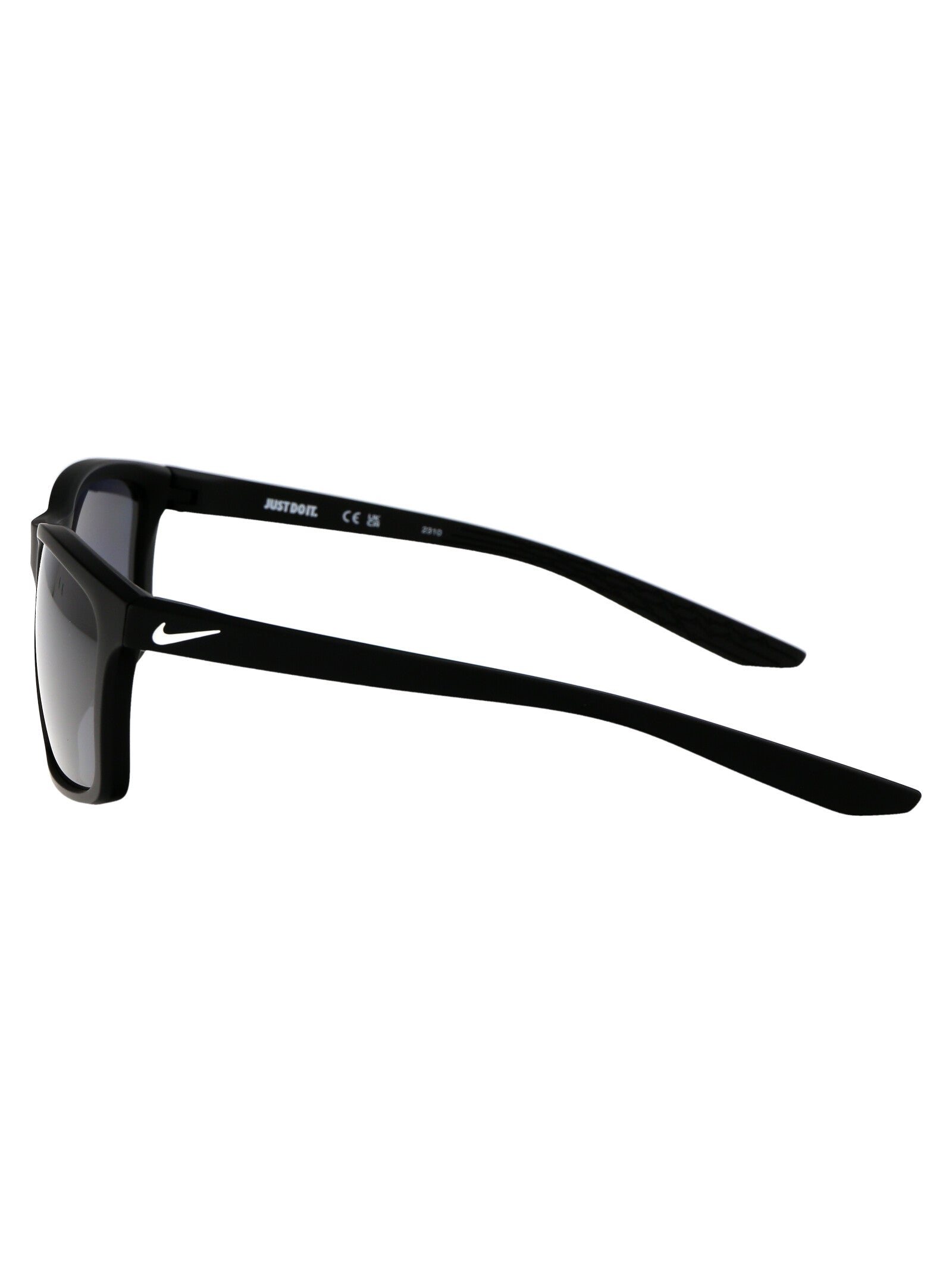 NIKE Matte Black Acetate Sunglasses