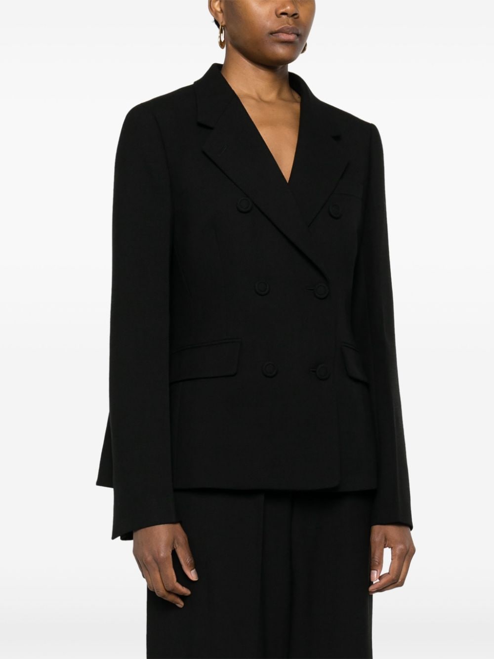 FENDI Double-Breasted Wool Blazer Jacket