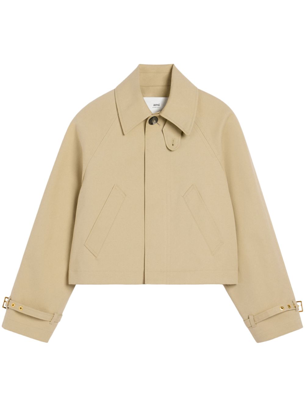 AMI PARIS Elegant Women's Jacket with Gold Details