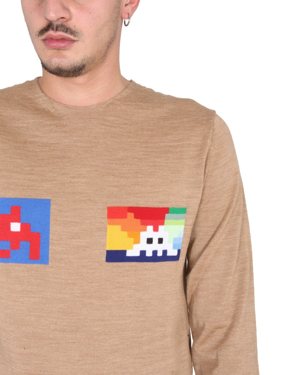 COMME DES GARÇONS SHIRT Wool T-Shirt - Regular Fit