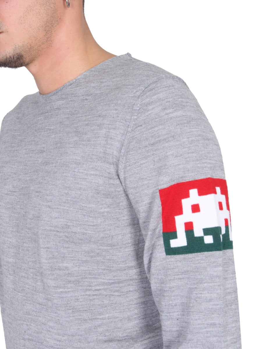 COMME DES GARÇONS SHIRT Modern Regular Fit Wool T-Shirt