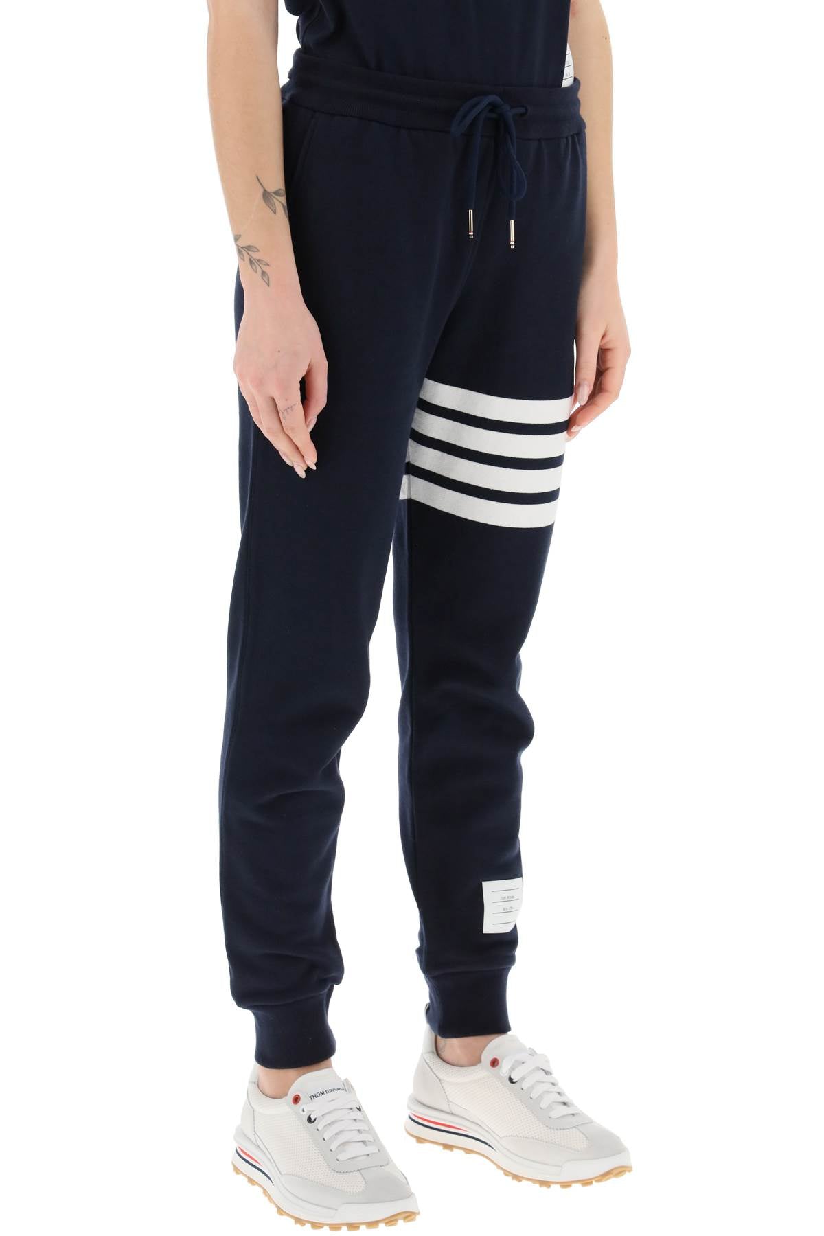 THOM BROWNE Cotton Joggers for Women