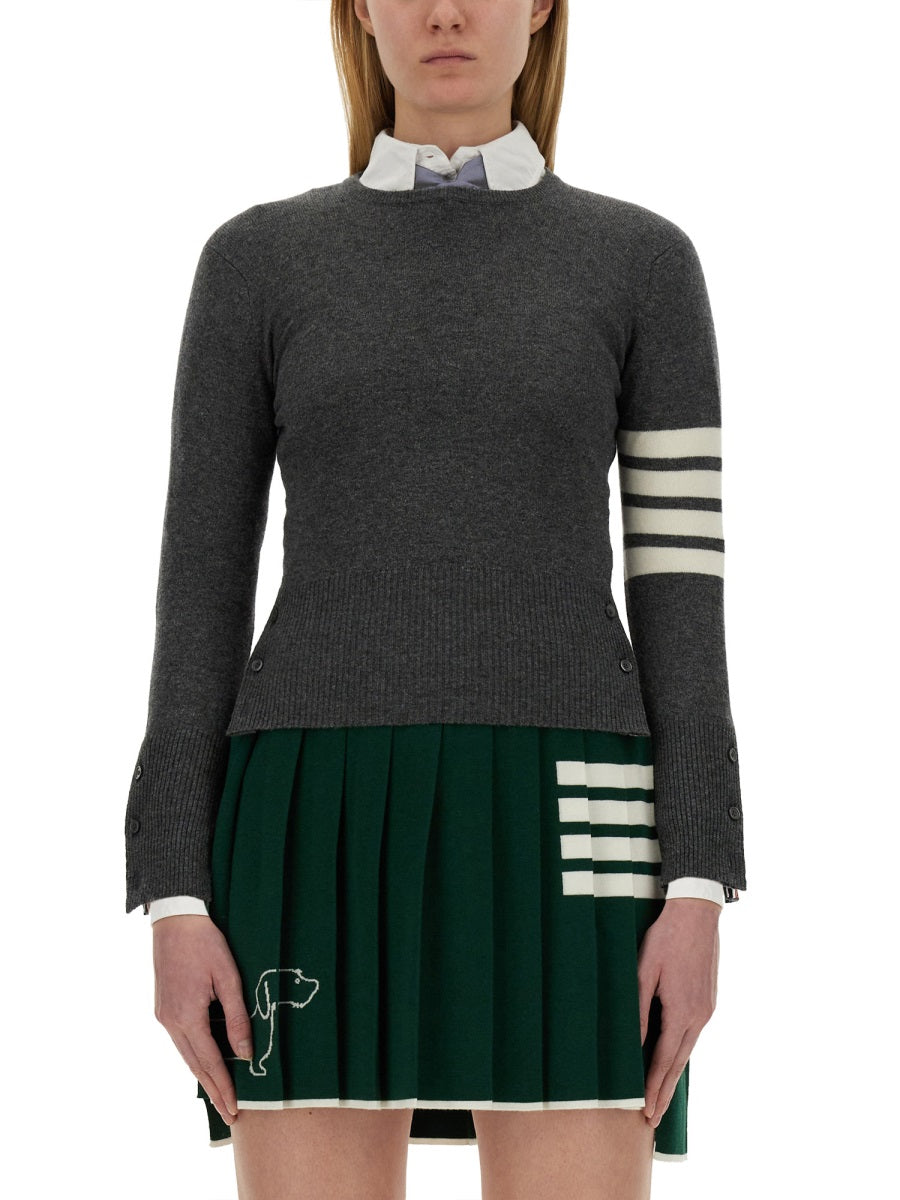 THOM BROWNE Cashmere Sweater Size 38 for Women