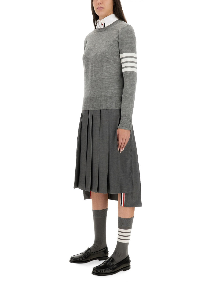 THOM BROWNE 4 Bar Pullover Sweater - Size 40 IT