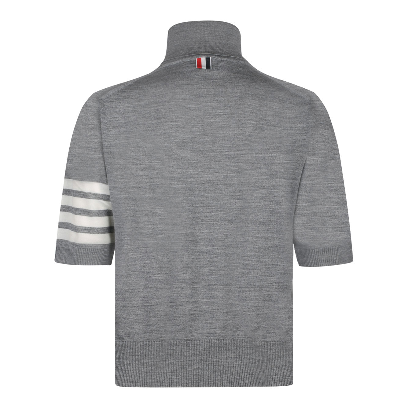 THOM BROWNE Women's Classic Virgin Wool Sweater - Cozy and Timeless