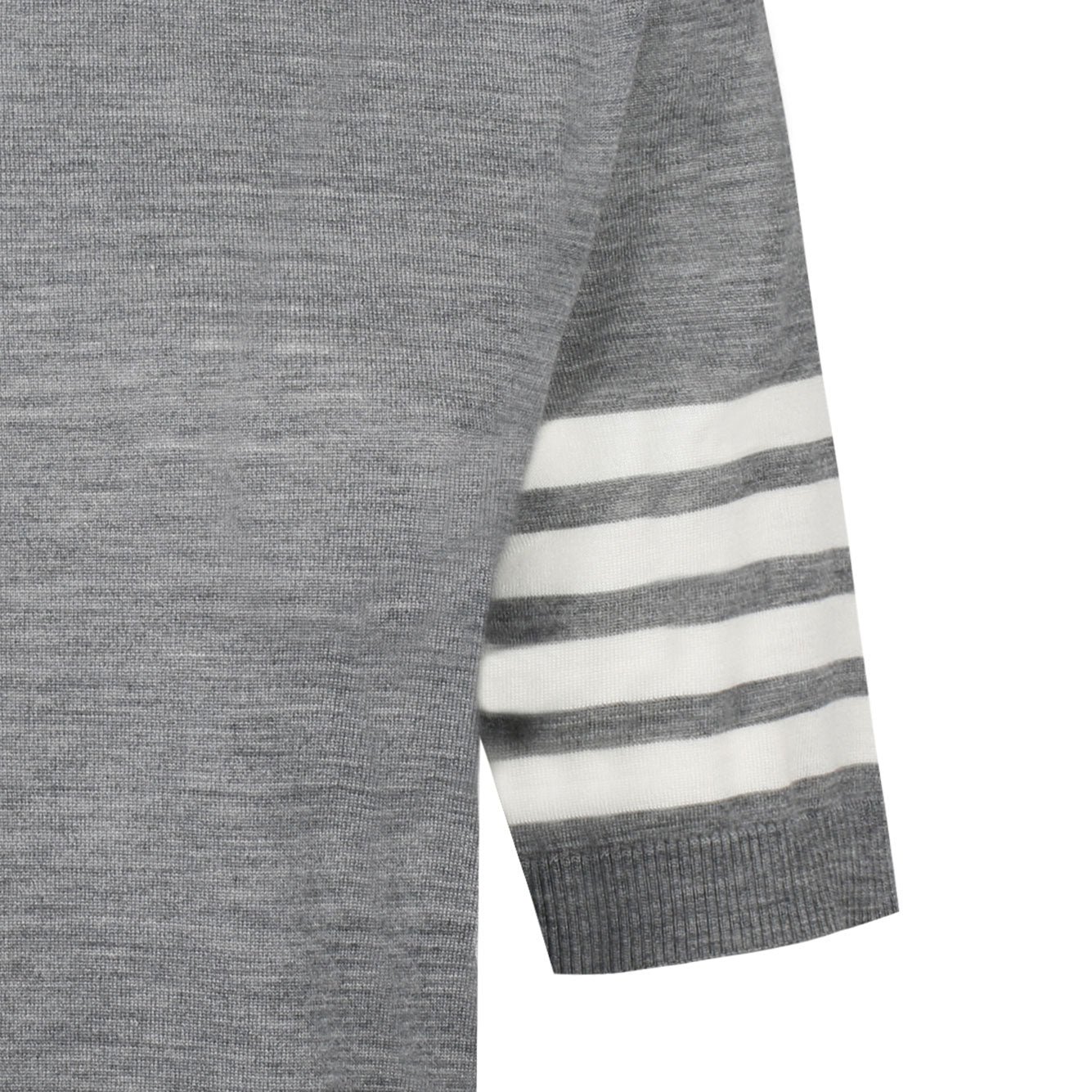 THOM BROWNE Women's Classic Virgin Wool Sweater - Cozy and Timeless