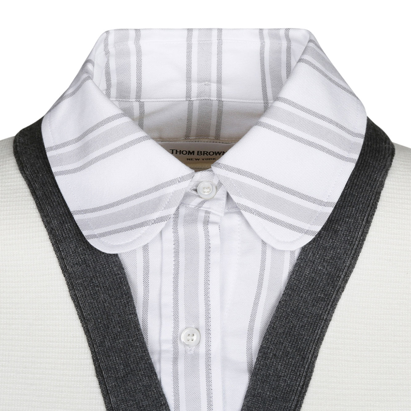 THOM BROWNE Cotton Sweater for Women