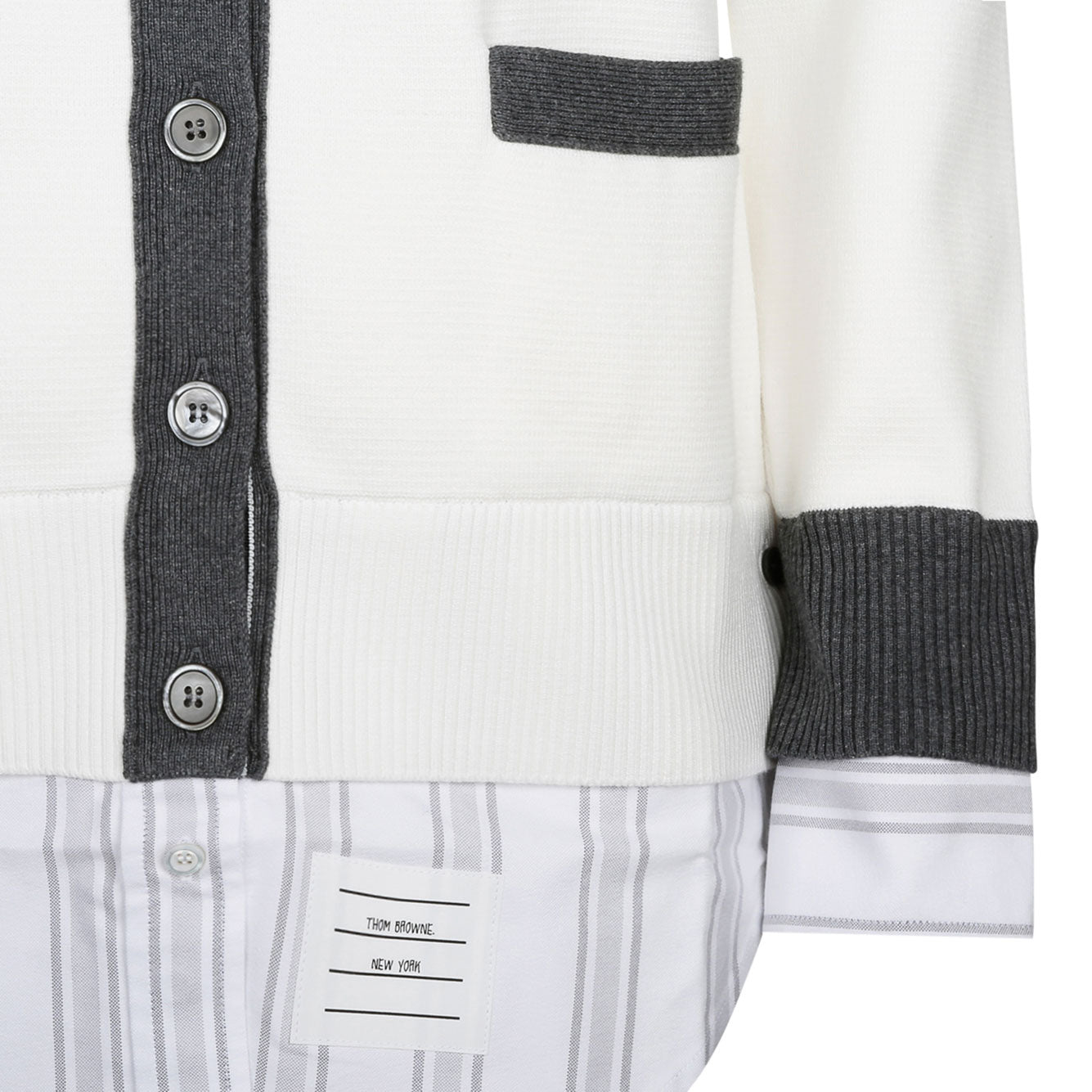 THOM BROWNE Cotton Sweater for Women