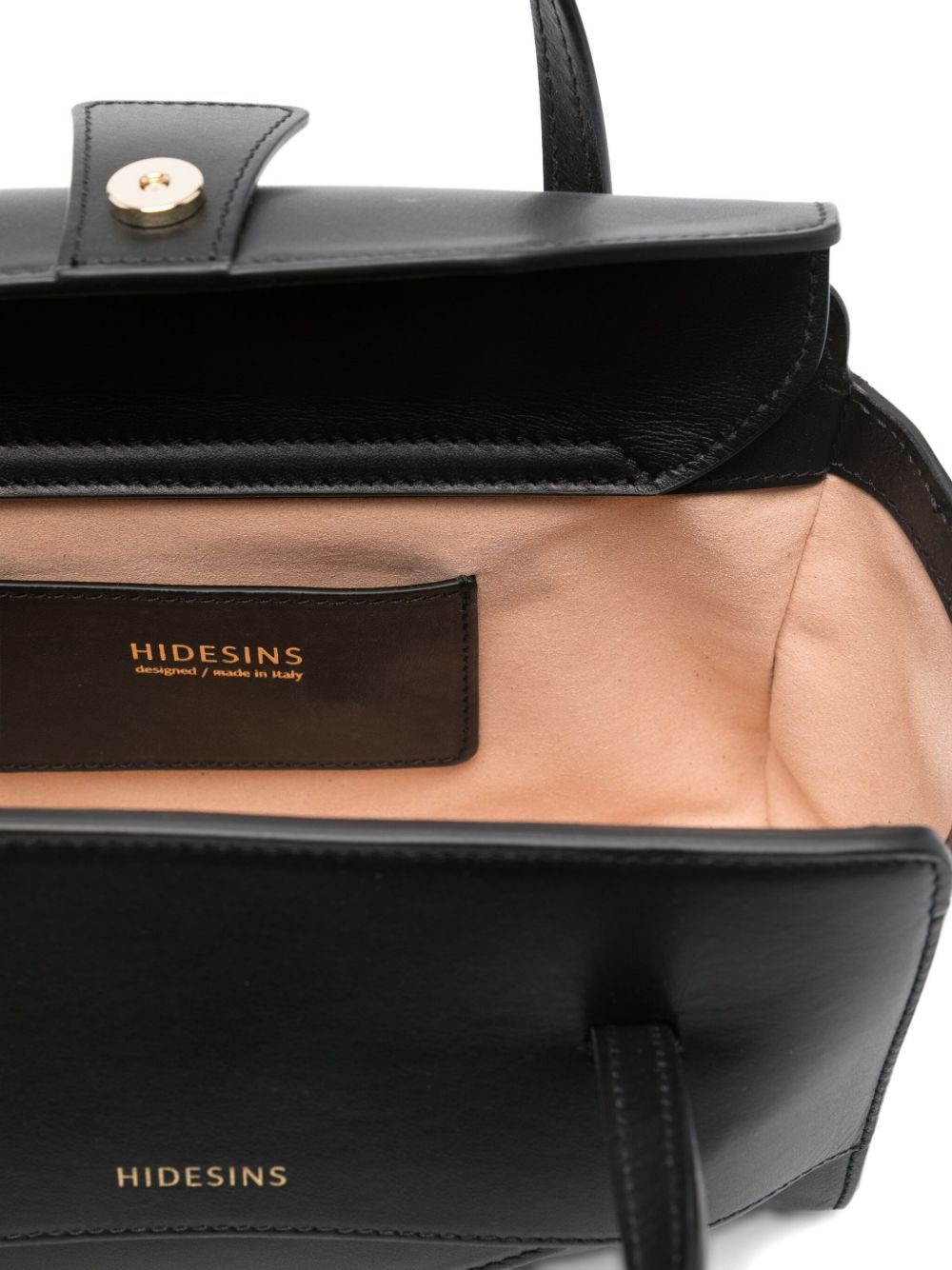 HIDESINS Mini Flap Leather Tote Handbag