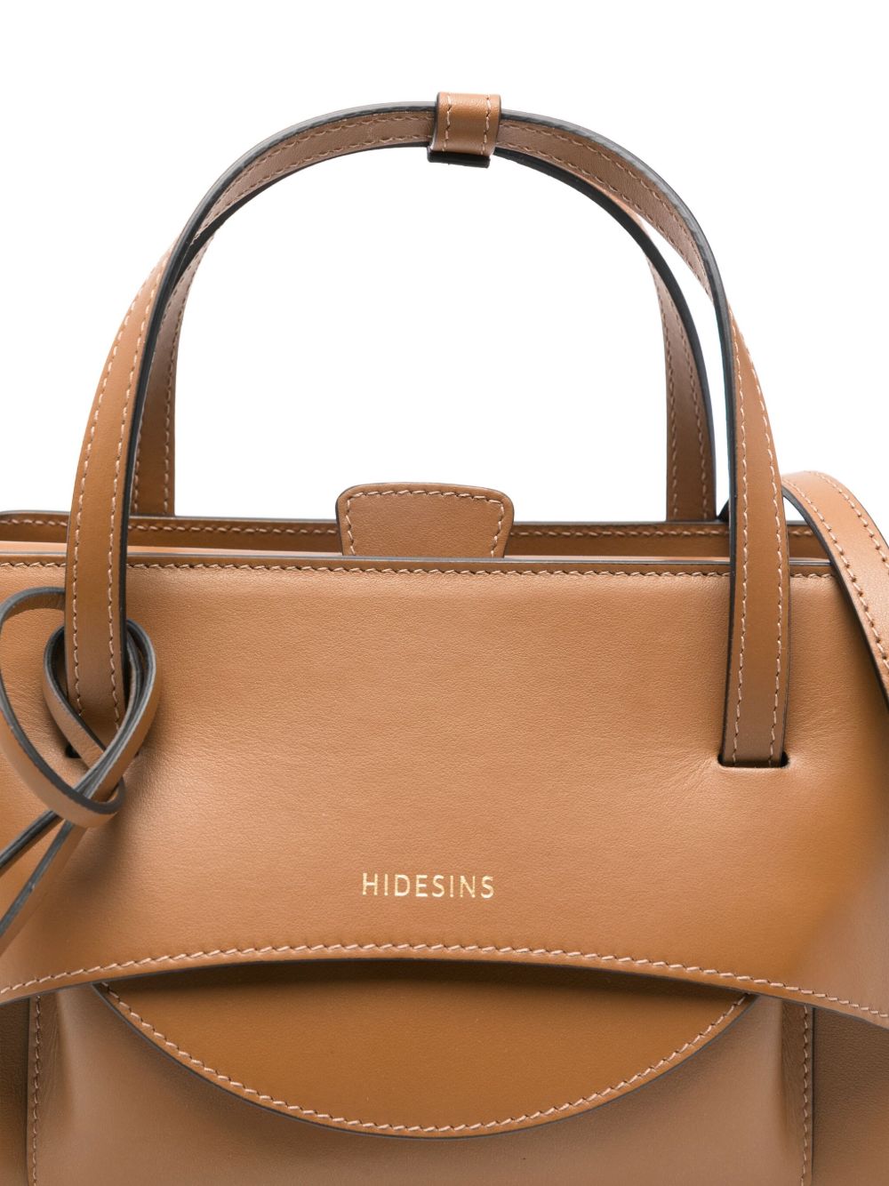 HIDESINS Mini Flap Small Leather Tote Handbag