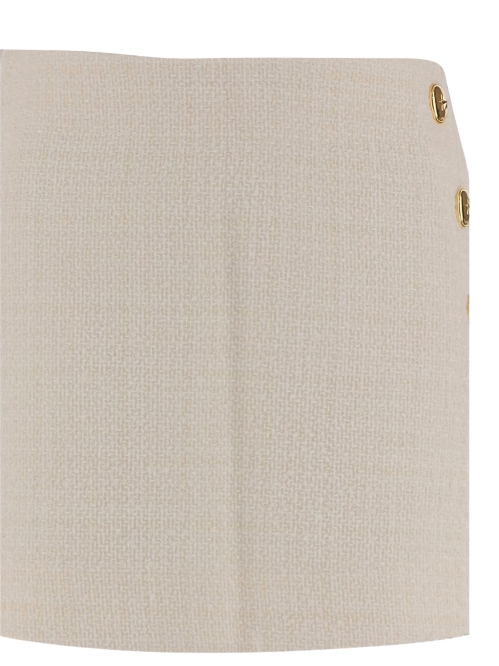 PINKO Metallic Blend Mini Skirt