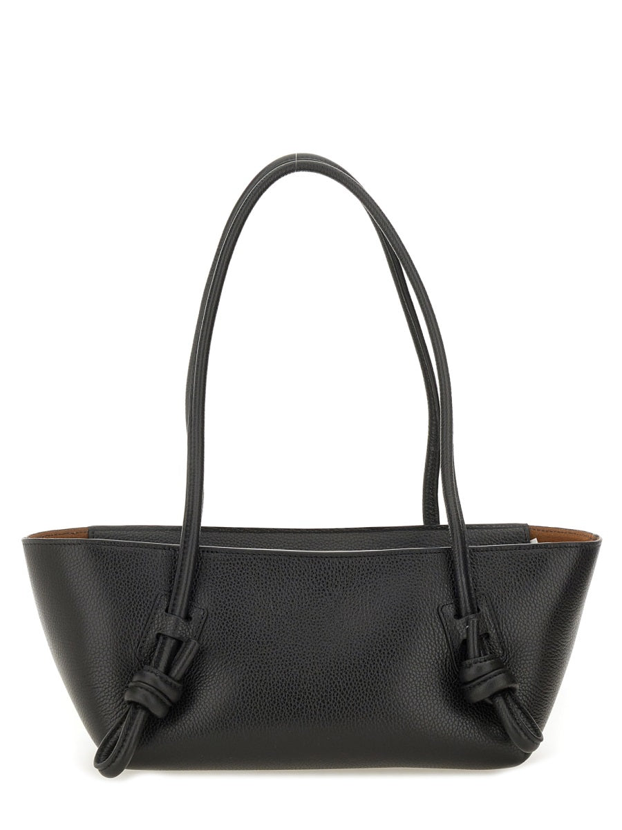 HEREU Leather Shoulder Handbag