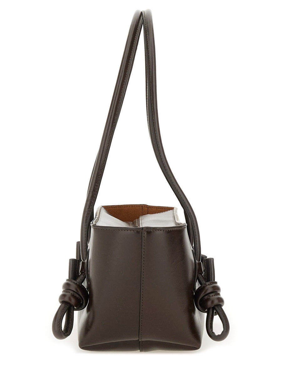 HEREU Leather Shoulder Handbag