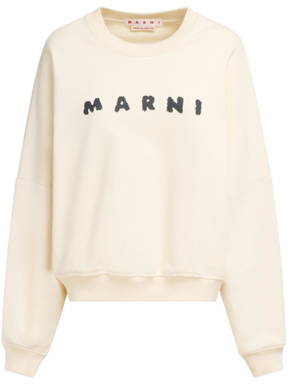 MARNI Cotton Sweatshirt with Print - Size 40