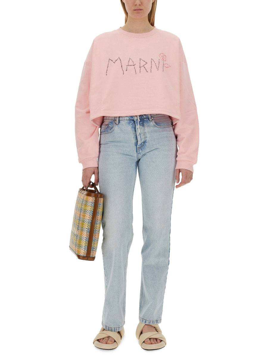 MARNI Logo Sweatshirt - Regular Fit