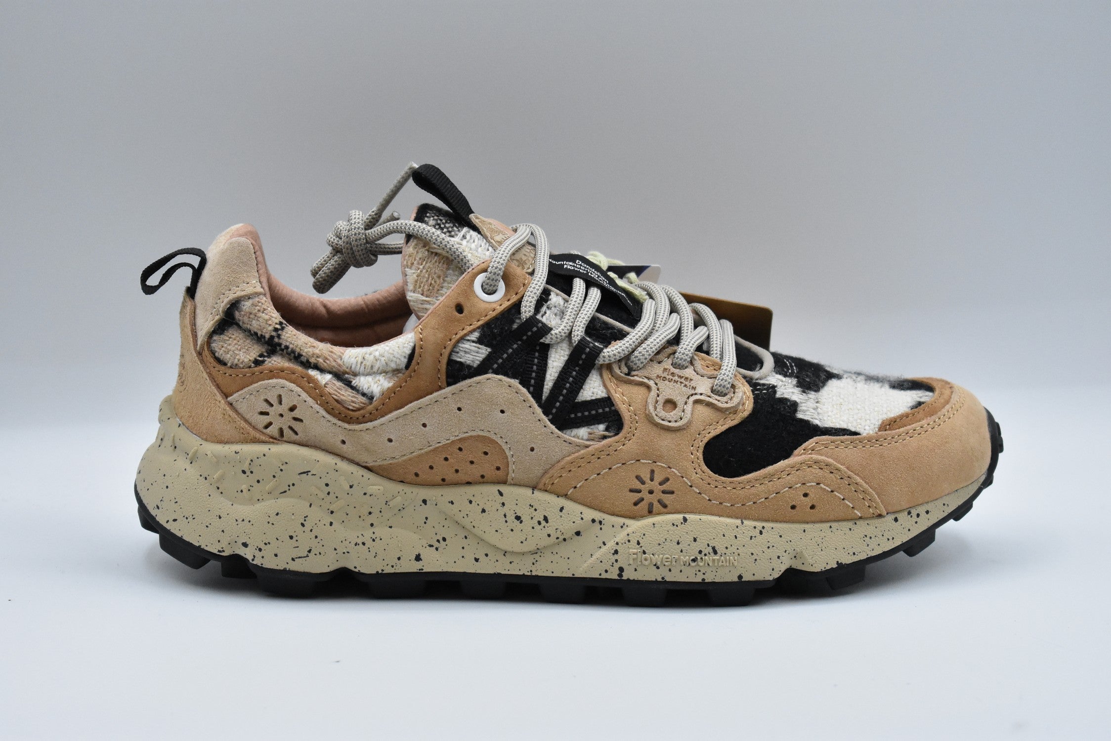 Flower Mountain Low Lace-Up Shoes for Women - Perfect for Fall Winter 2025