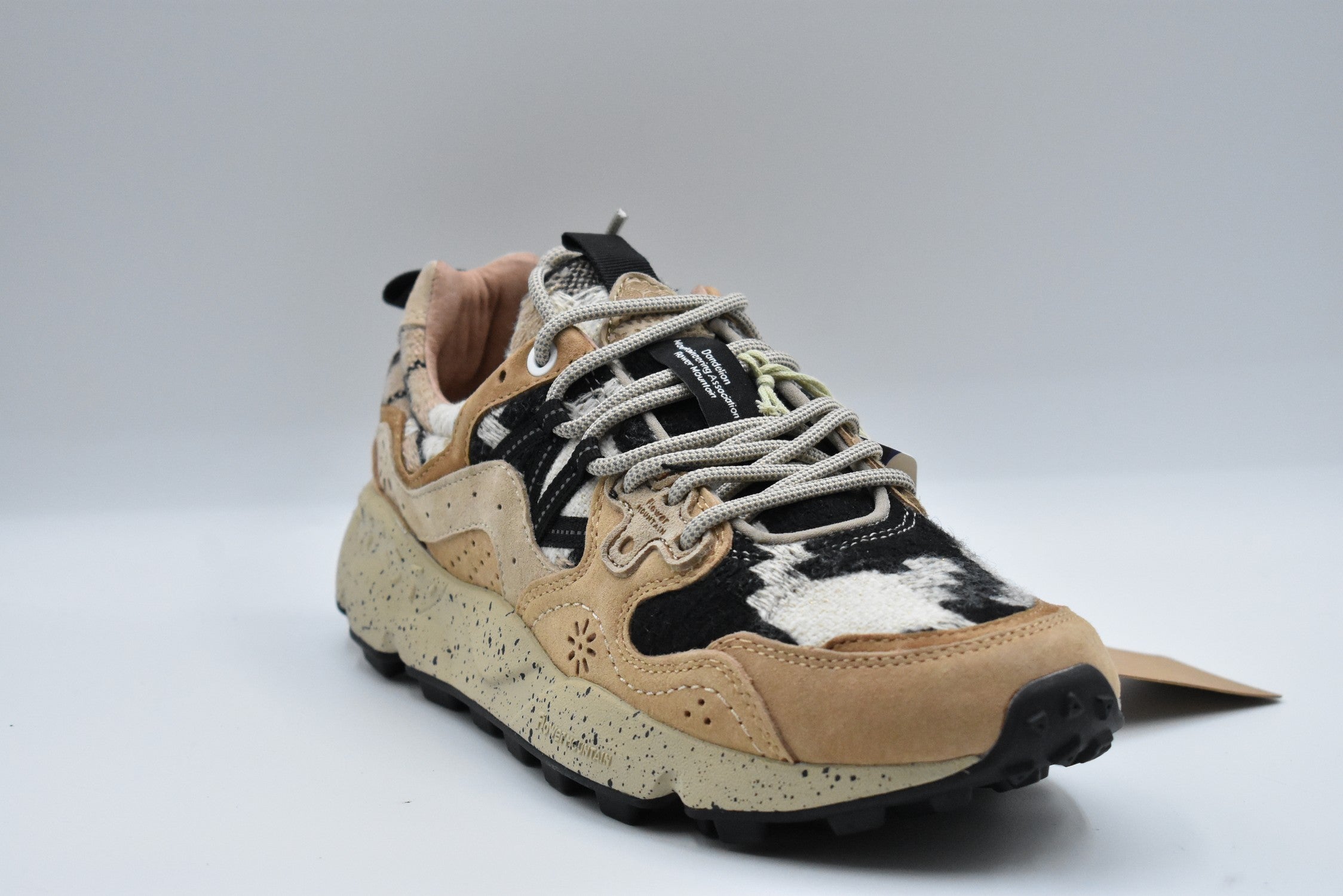 Flower Mountain Low Lace-Up Shoes for Women - Perfect for Fall Winter 2025