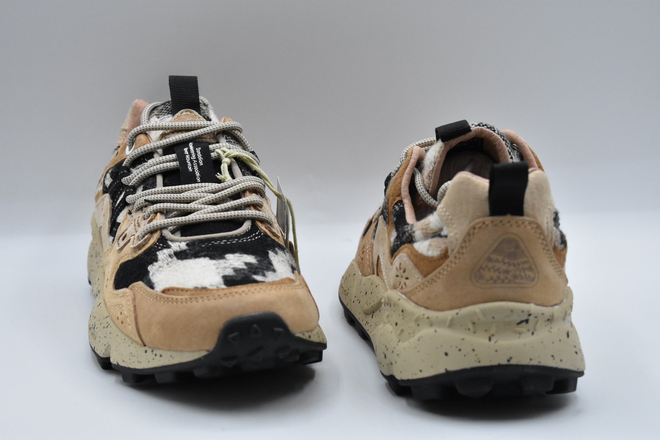 Flower Mountain Low Lace-Up Shoes for Women - Perfect for Fall Winter 2025