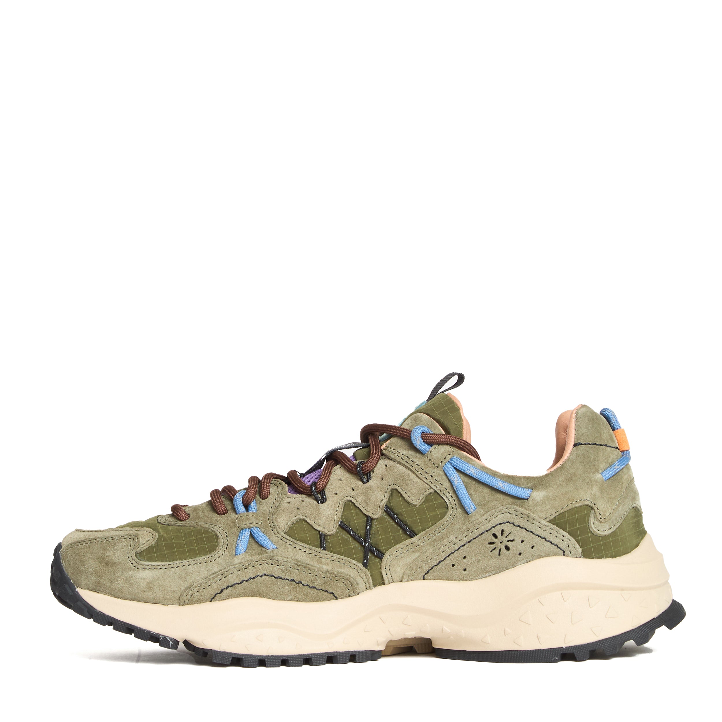 FLOWER MOUNTAIN Men's Yamabushi Slip-On Sneakers