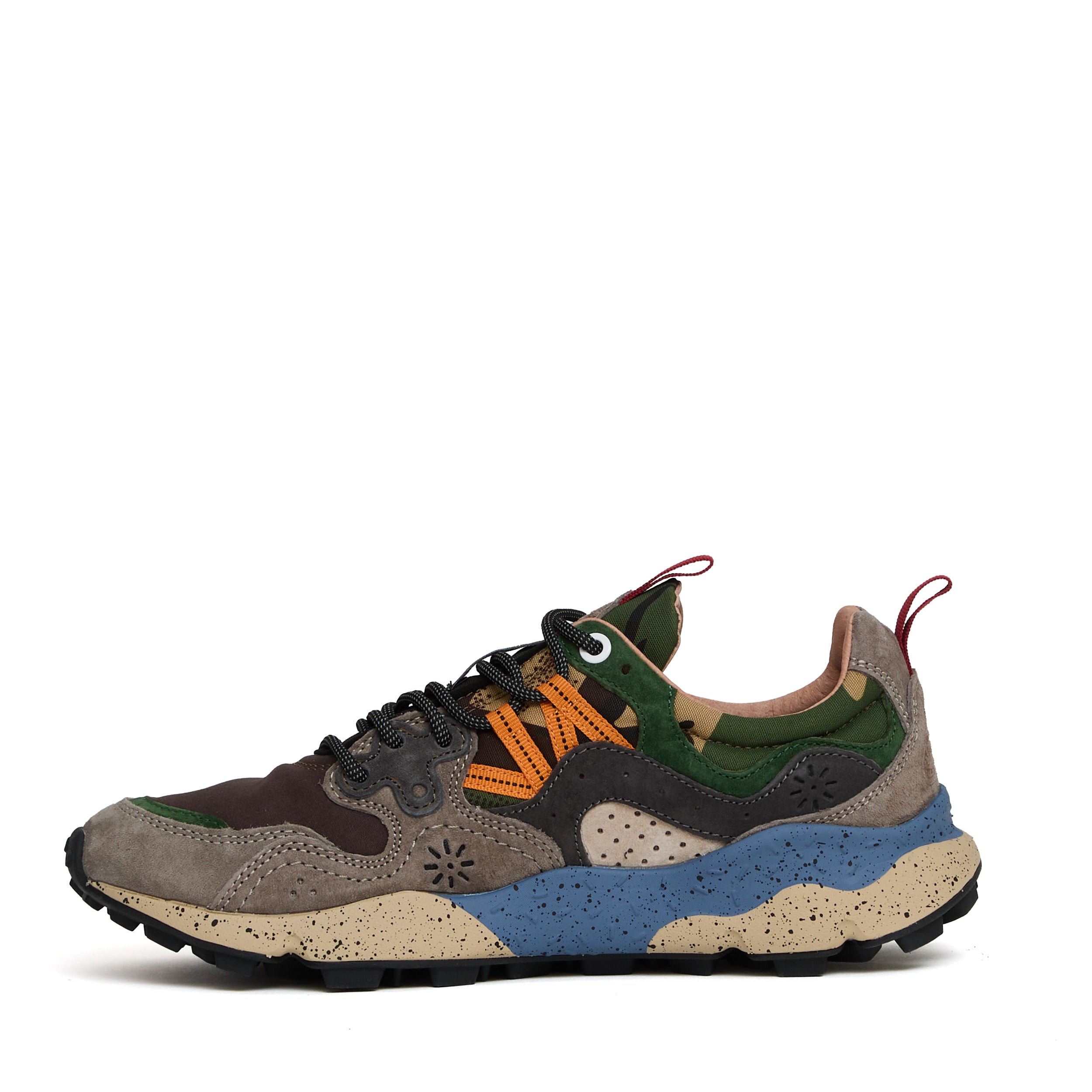 FLOWER MOUNTAIN Yamano 3 Suede and Nylon Camo Sneakers for Men