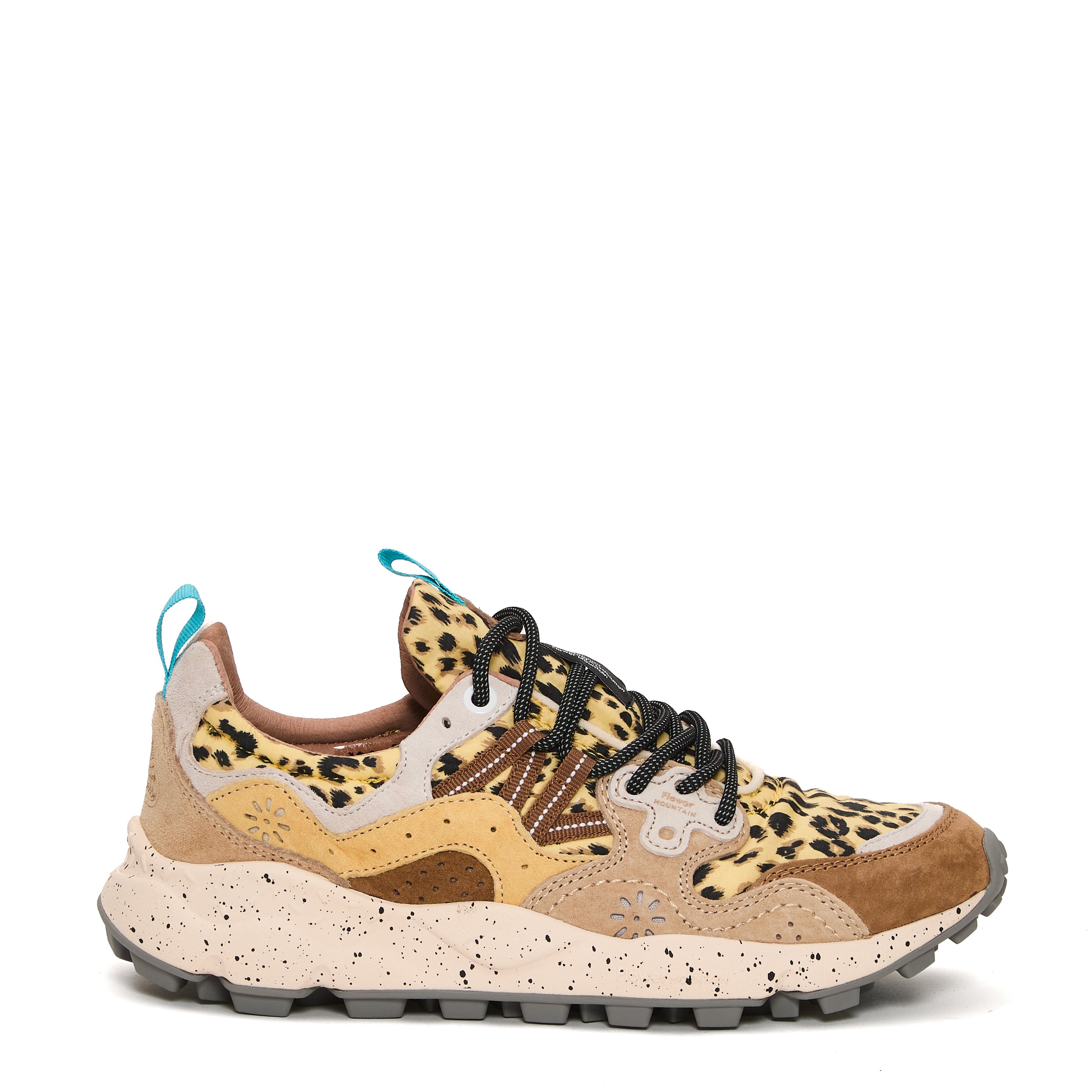 FLOWER MOUNTAIN Yamano Sneaker - Sand and Spotted Design