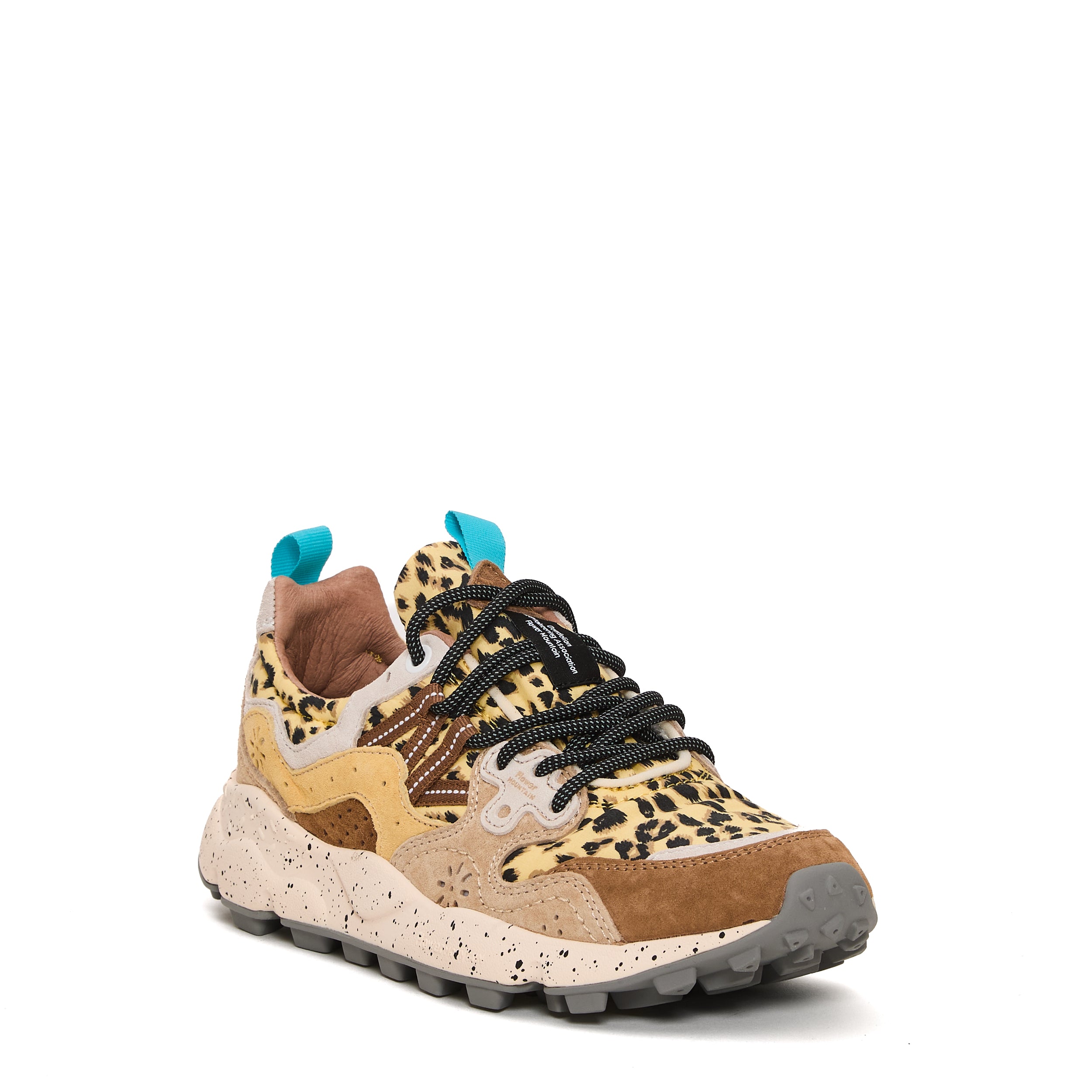 FLOWER MOUNTAIN Yamano Sneaker - Sand and Spotted Design