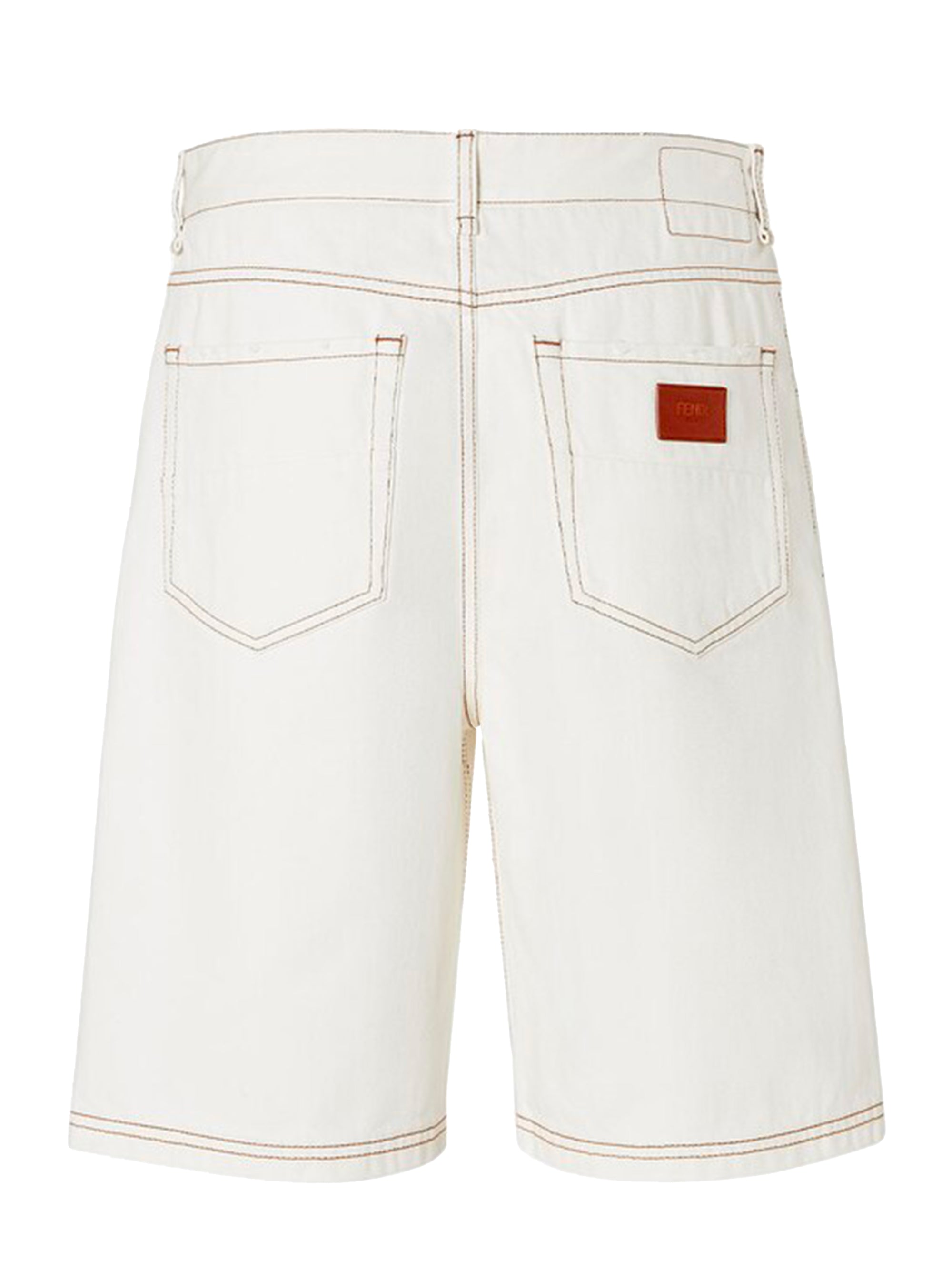 FENDI Men's Denim Bermuda Shorts - SS25 Collection