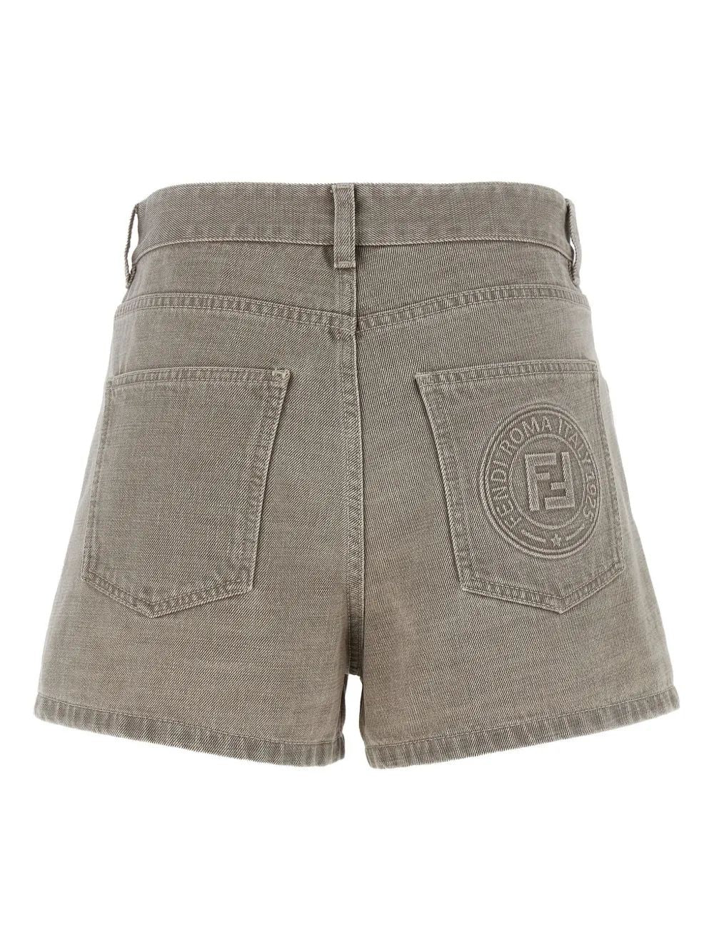 FENDI Women's Mini Cotton Clothing Shorts