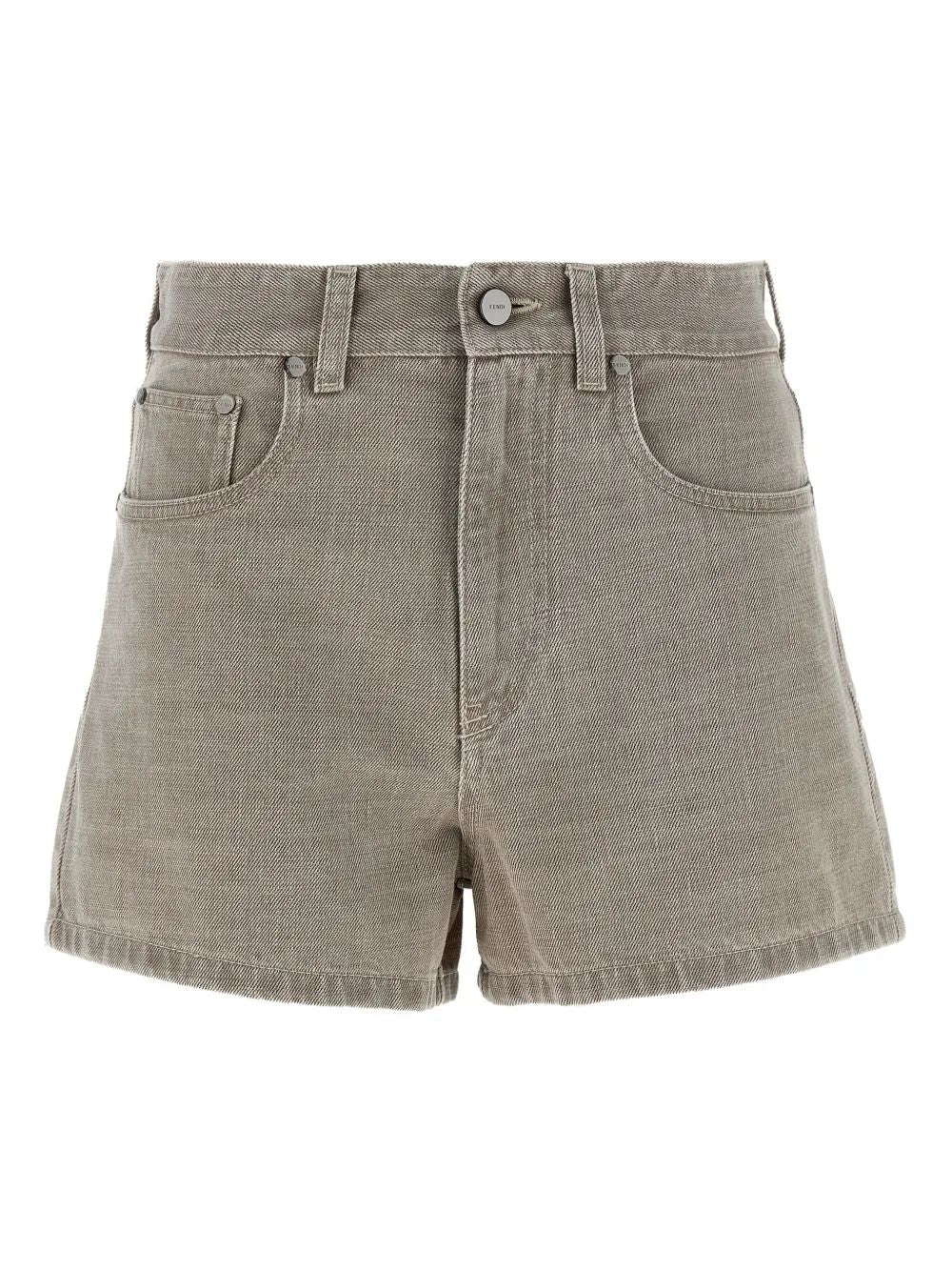 FENDI Women's Mini Cotton Clothing Shorts