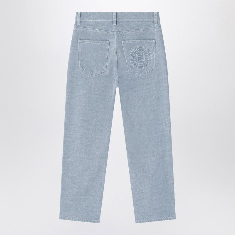 FENDI Straight Jeans for Women - SS25 Collection