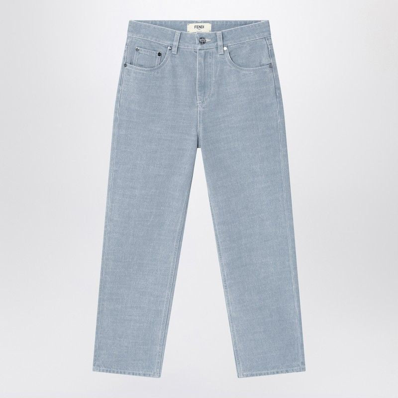 FENDI Straight Jeans for Women - SS25 Collection