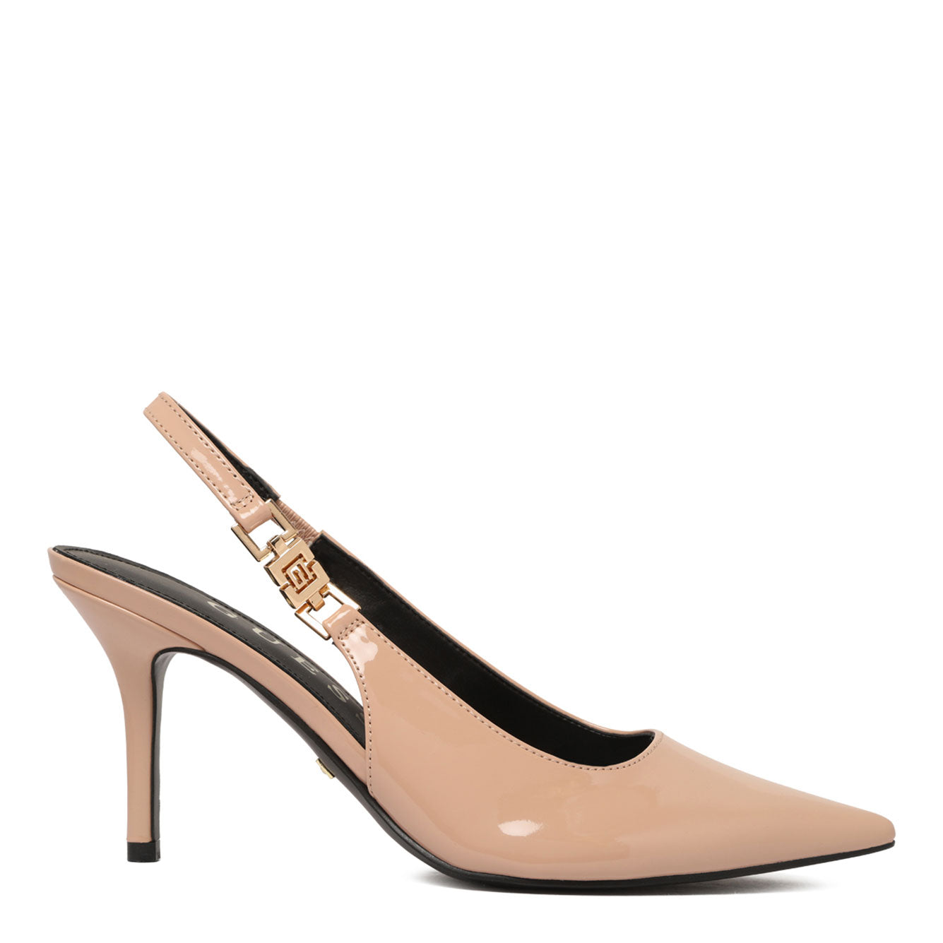 GUESS Elegant PU Mini Heel Pumps for Women