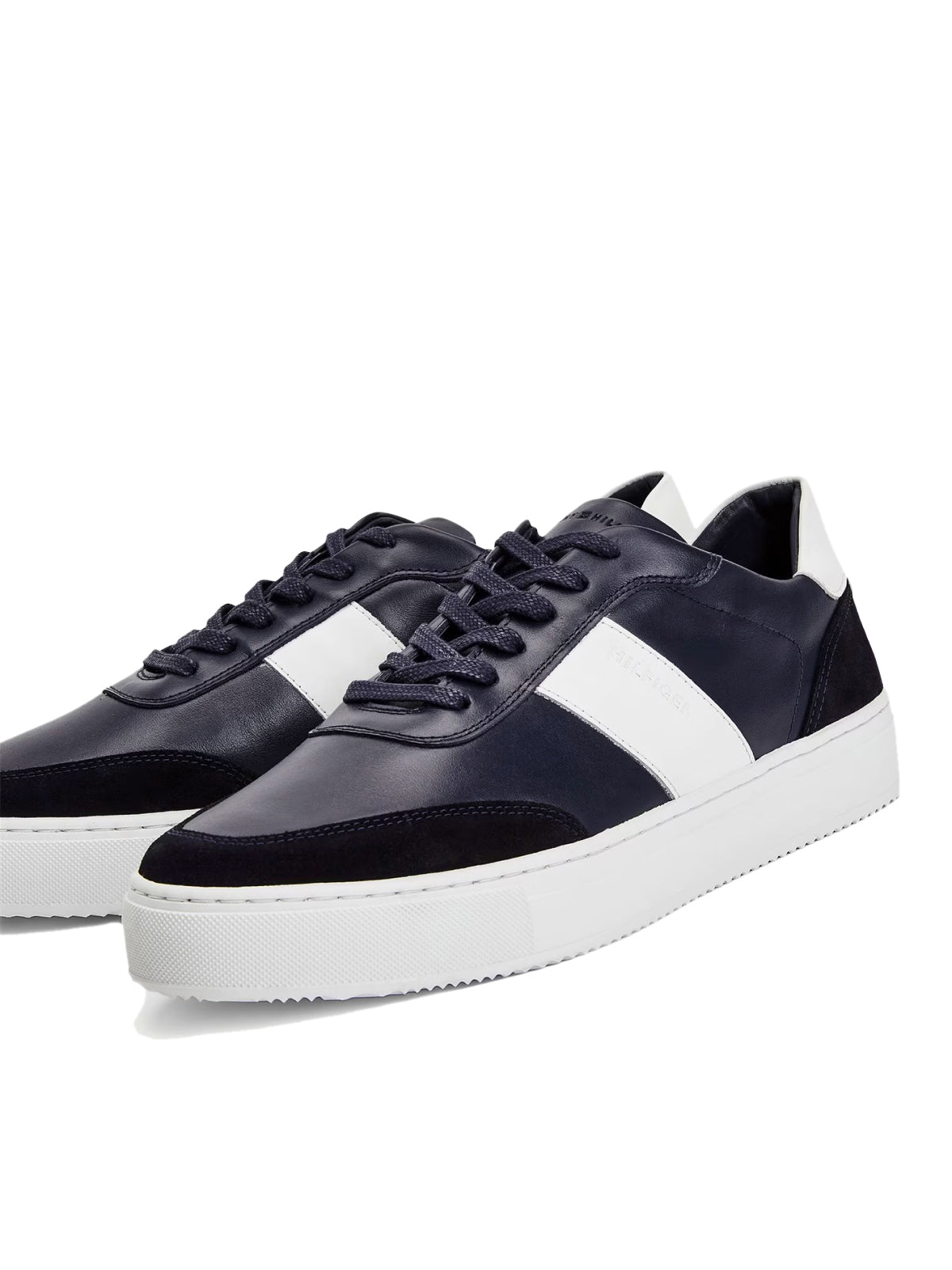 TOMMY HILFIGER Premium Cupsole Stripe Sneakers for Men
