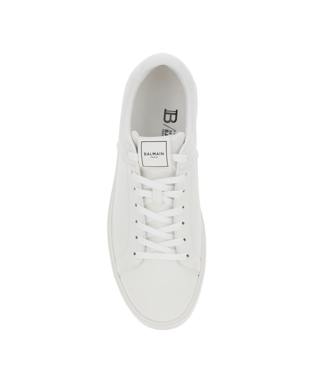 BALMAIN Court Calfskin Sneakers for Men