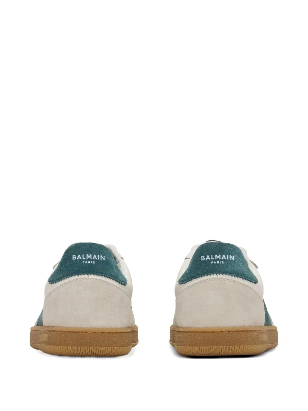 BALMAIN Swan Sneakers for Men Size U44