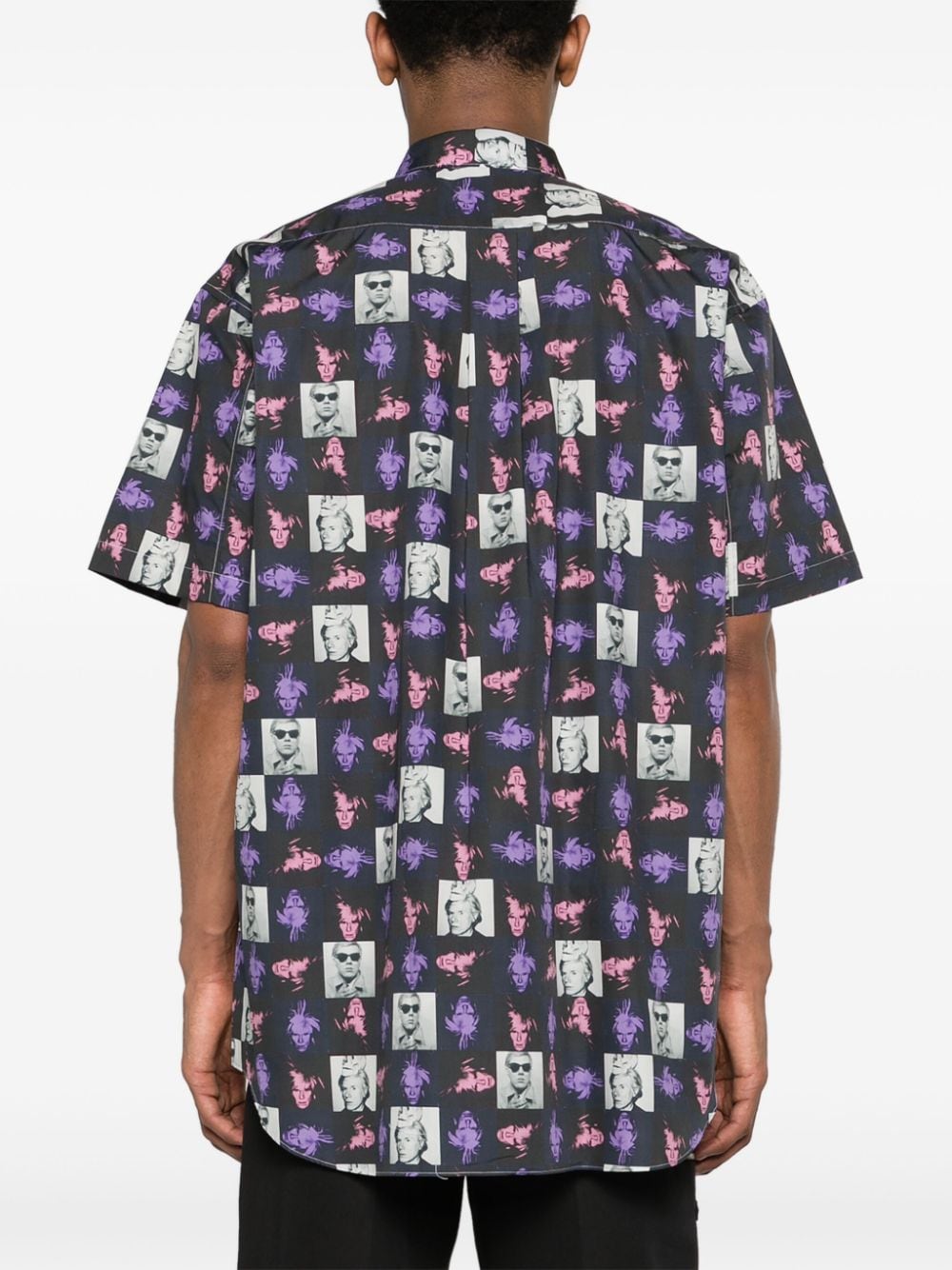 COMME DES GARÇONS Contemporary Printed Cotton Shirt