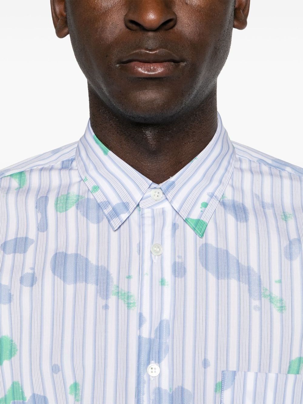 COMME DES GARÇONS SHIRT Stripe Button-Up Shirt for Men - SS24