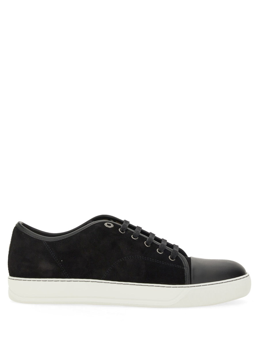 LANVIN Premium Leather Sneakers for Men - FW25 Collection
