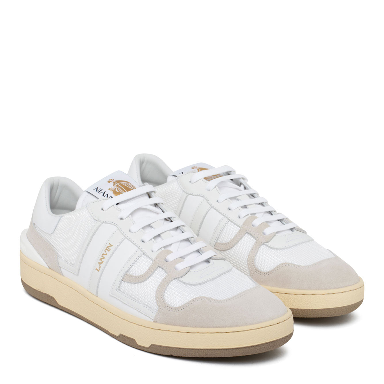 LANVIN Stylish Leather Sneakers for Men