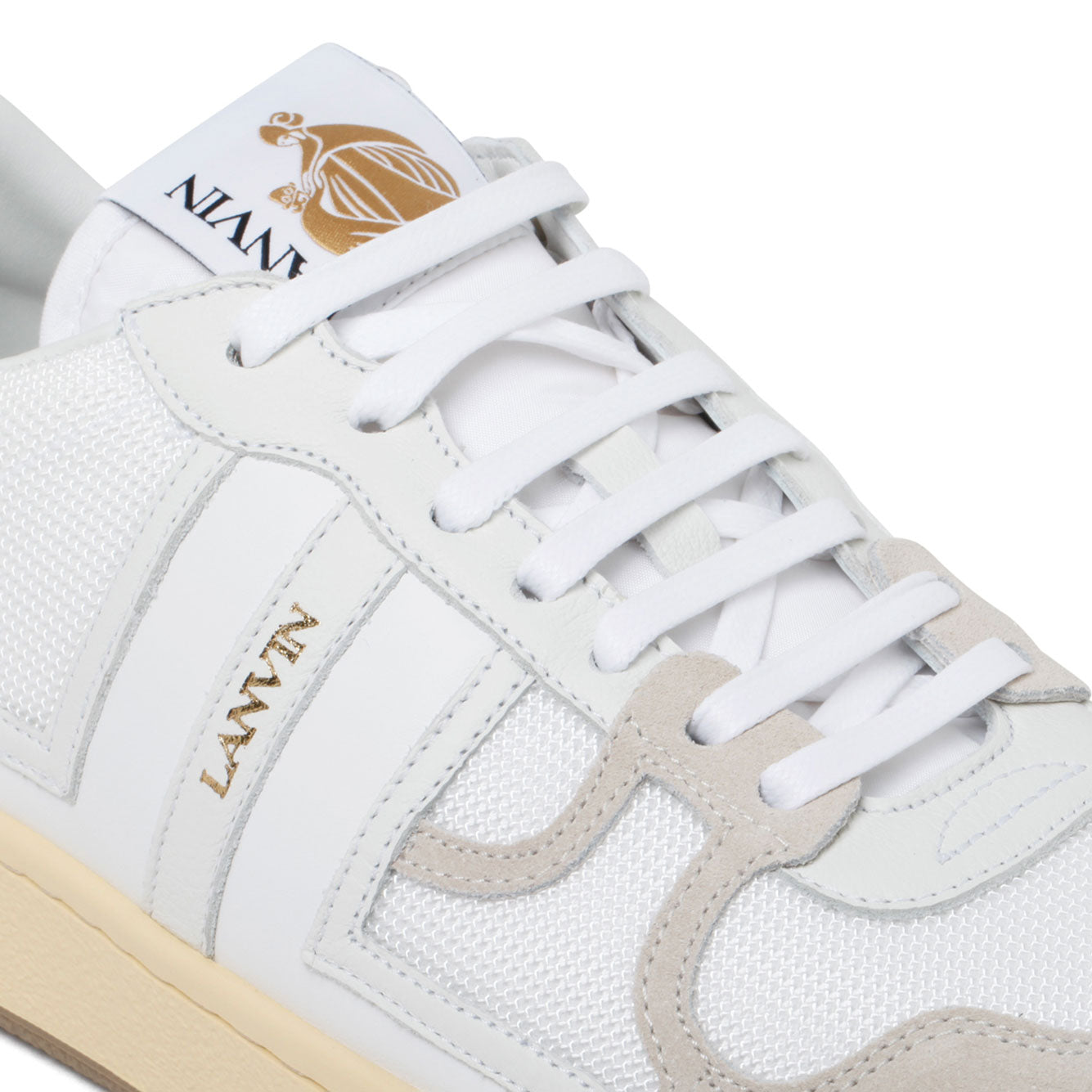 LANVIN Stylish Leather Sneakers for Men