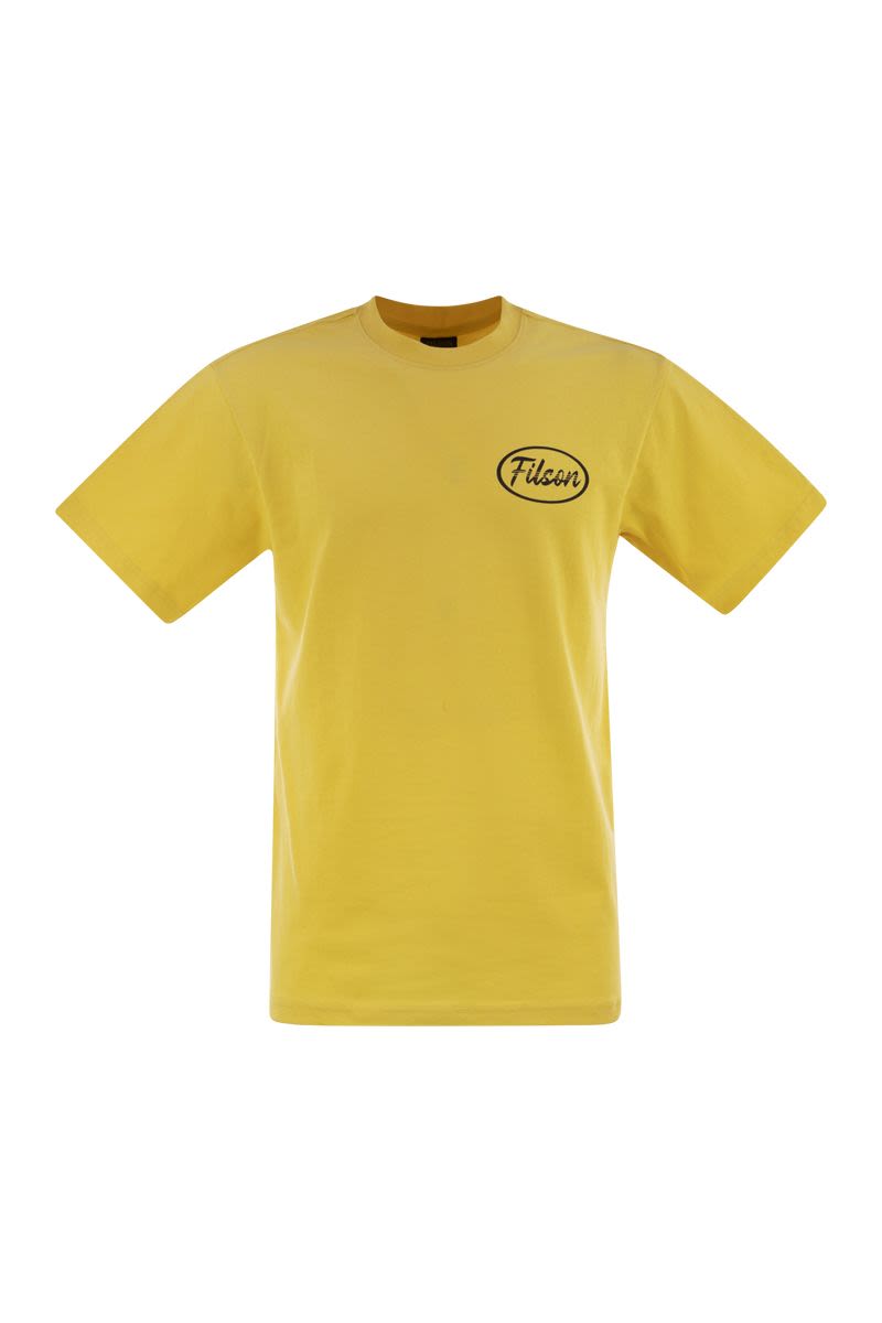 FILSON Frontier Graphic T-Shirt with Chest and Back Design