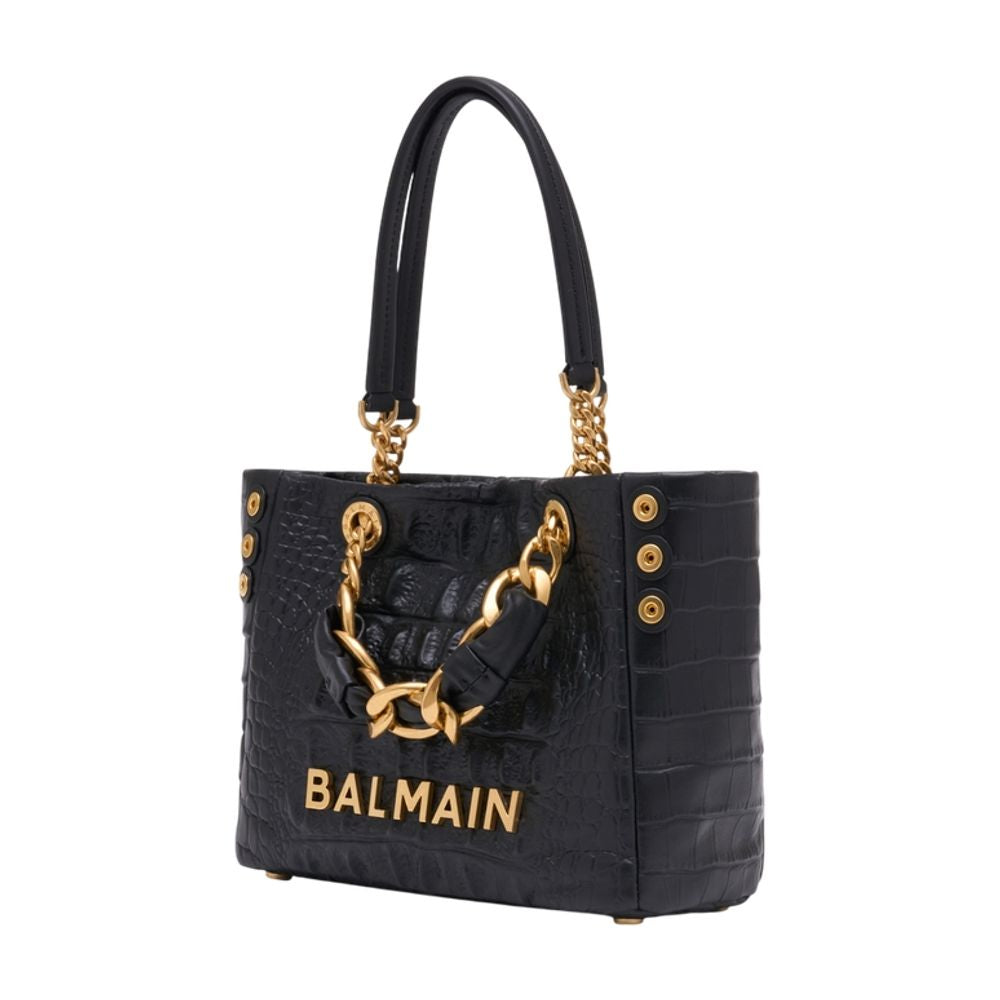 BALMAIN Soft Mini Shopper Handbag