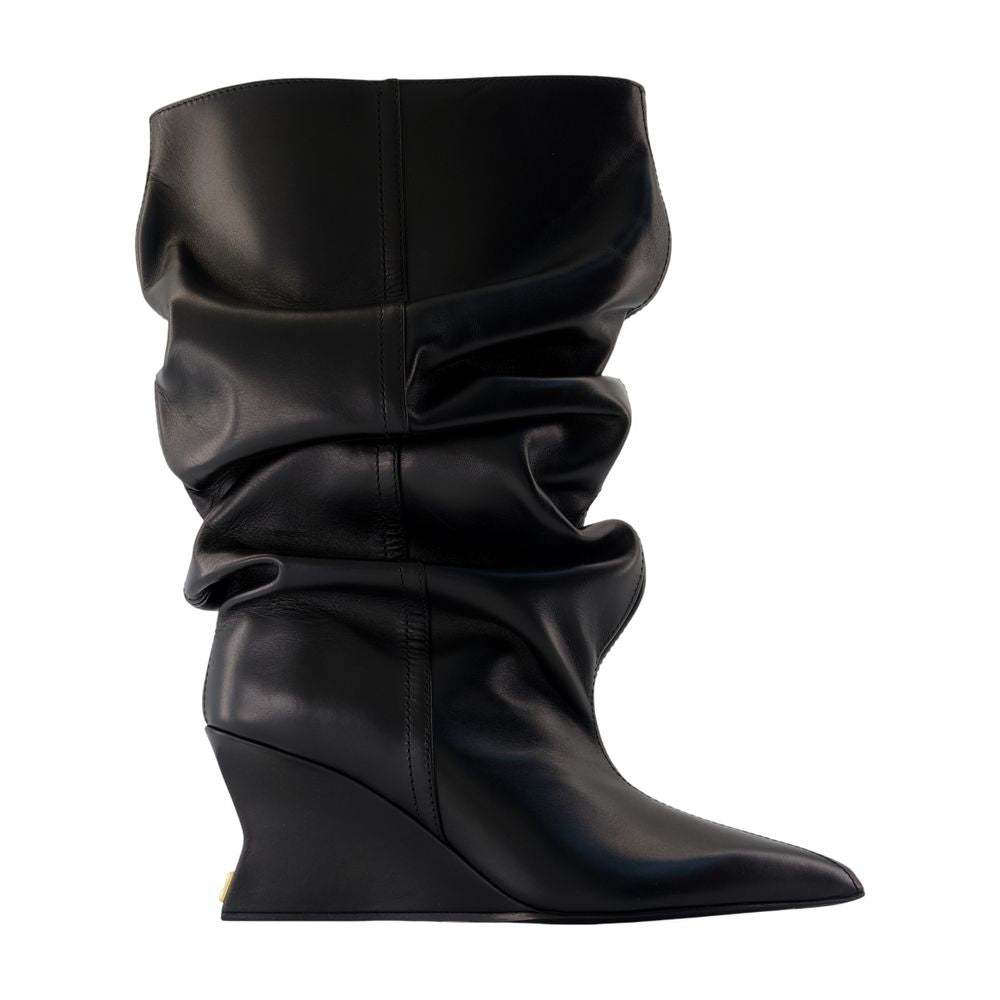 BALMAIN Wedge Ankle Boots for Women